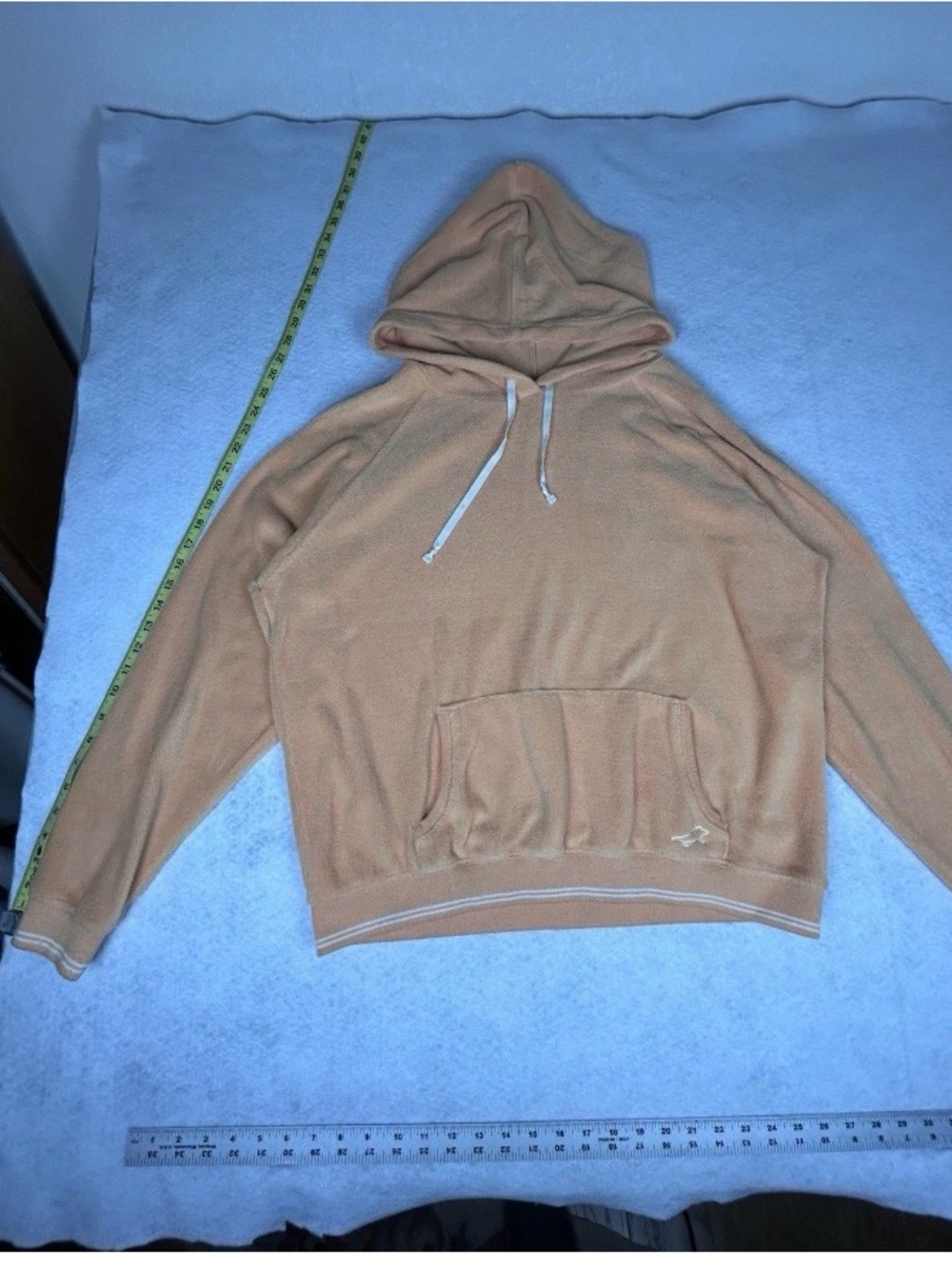 Rare!! Women’s Horny Toad Hooded Pullover Sweater in Light Orange! In VGUC